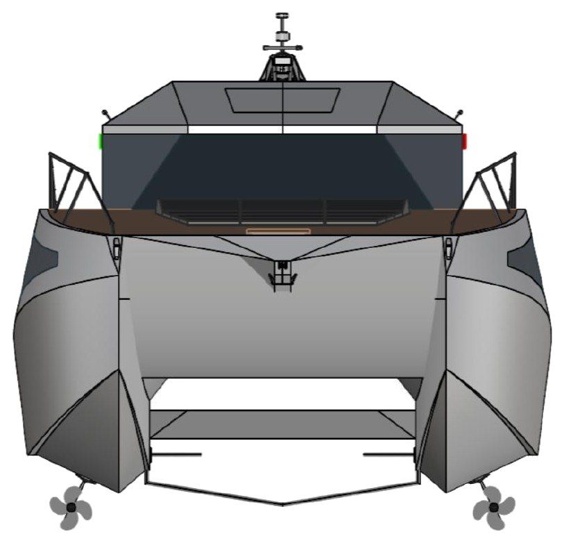 Stern view